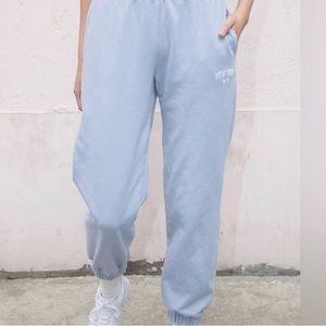 brandy Melville light blue sweatpants